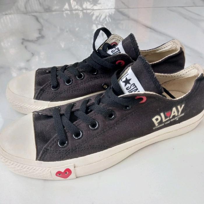 Sepatu Branded Converse Play Size 38,5 (5 1/2) Second