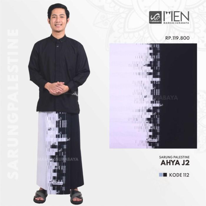 Sarung Rabbani Palestina Ahya J2 Pth Htm Dan Pth Navy Motif Palestine
