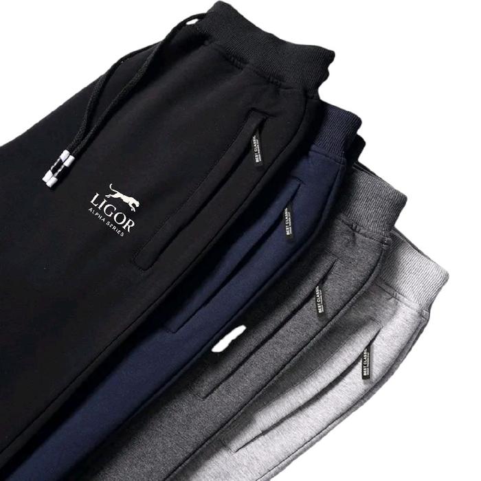CELANA JOGGER DEWASA PRIA WANITA SP0R GAM Joger Sport Polos Panjang Beby Terry Lembut Serat Kain Pad