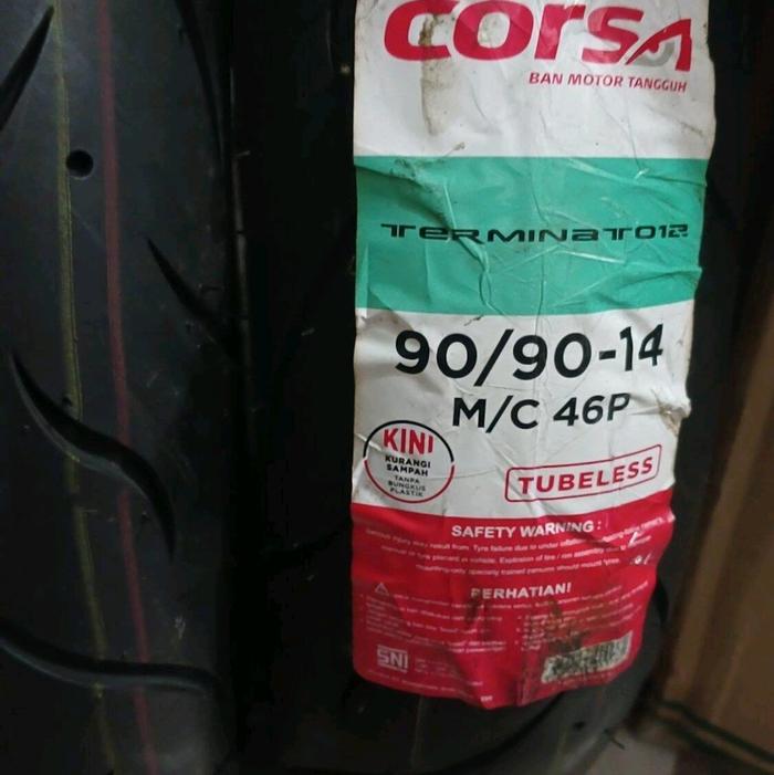 Ban Luar corsa terminator 90/90-14 Tubeless