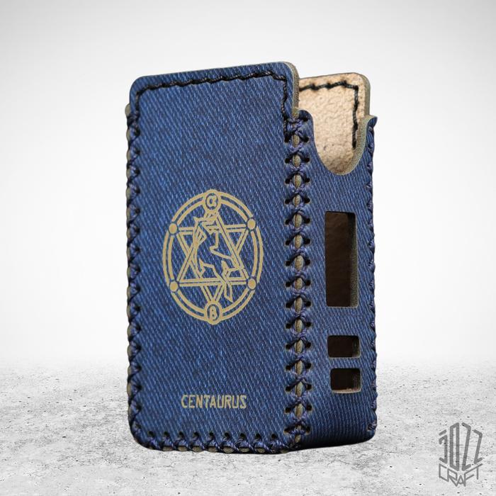Jozz Case Leather Sleeve Case Centaurus M200 dengan desain Logo 2 sisi