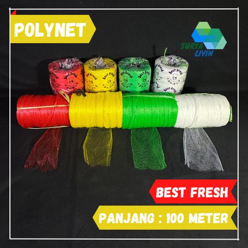 Polynet/Kantong Jaring/Waring Buah/Lengkeng/Bawang/Sayuran Best Fresh