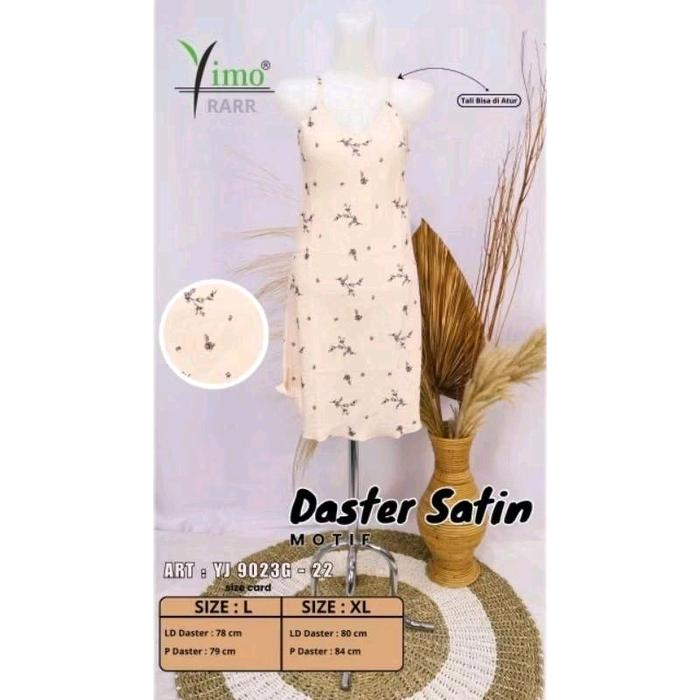 Daster wanita Satin import satu tali