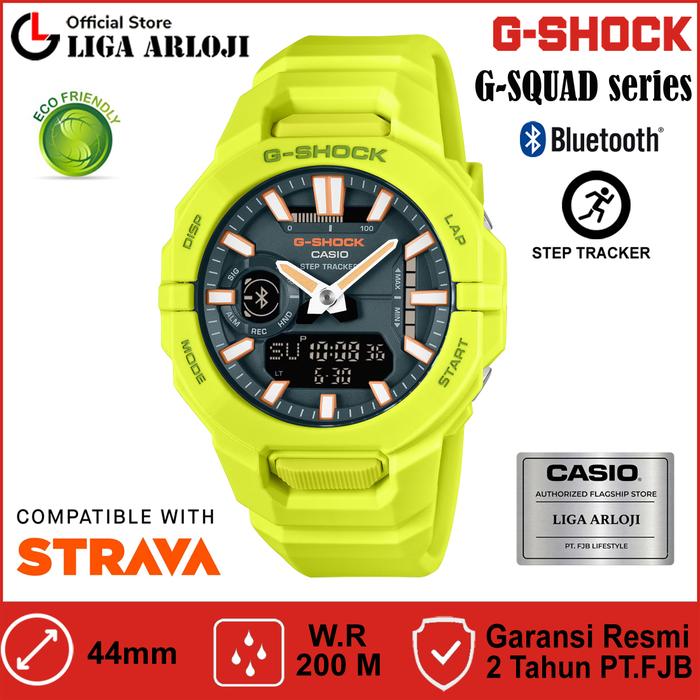 Casio G-SHOCK GBA-950-9A3DR Jam Tangan Pria G-SQUAD GSHOCK Bluetooth GBA950 GBA-950-9A3 GBA 950 9A3D