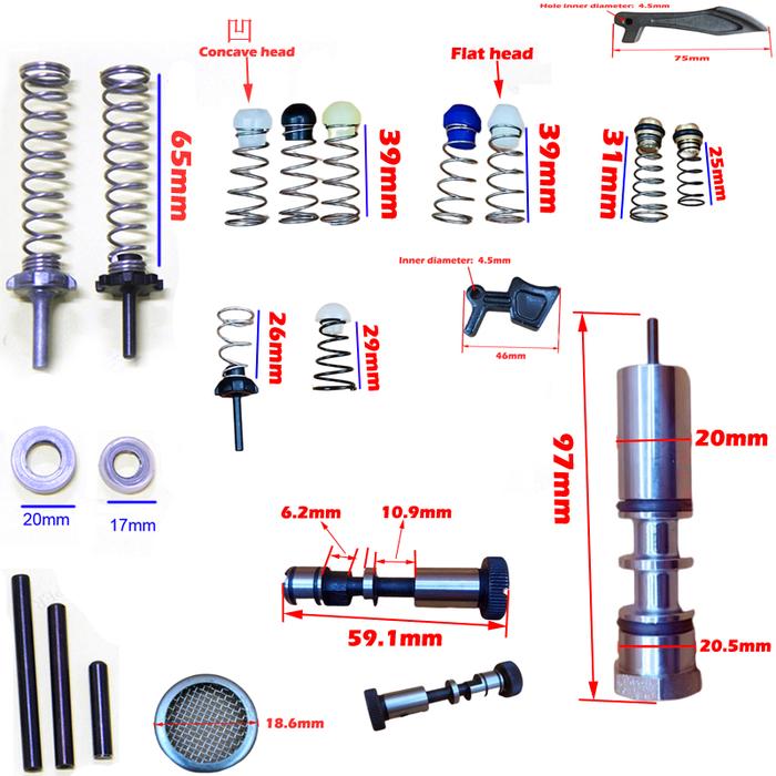 Pneumatic Wrench Spring Air Pneumatic Wrench Switch Ejector Rod