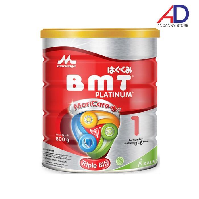 Morinaga BMT Platinum 1 Susu Formula Bayi 0-6 Bulan 400g Kaleng