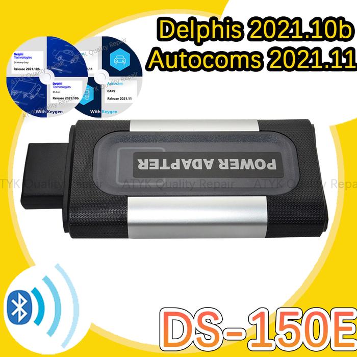 DS-150E with keygen Bluetooth delphis 2021 Autocoms ds-150 obd2