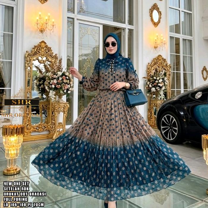 NEW!!!READY SETELAN ROK BROKAT ADEM 100%ORI SHR