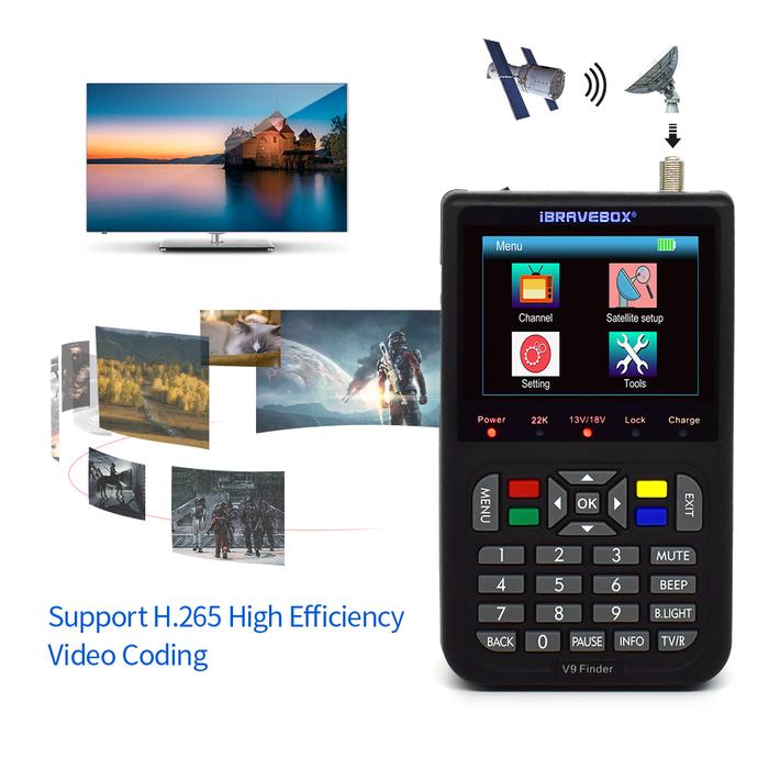 V9 Finder Digital Satellite Finder LCD Satellite Finder Digital