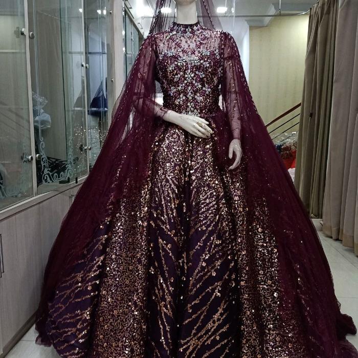 Gaun Barbie Sequin # Wedding Elegant Wedding