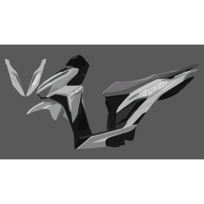 STRIPING TRANSPARAN VARIO NEW 125/150 SIMPLE CUSTOM [NTS]