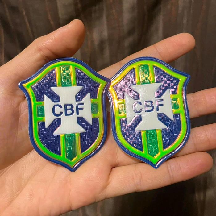 CBF Logo Mengkilap Patch Jersey