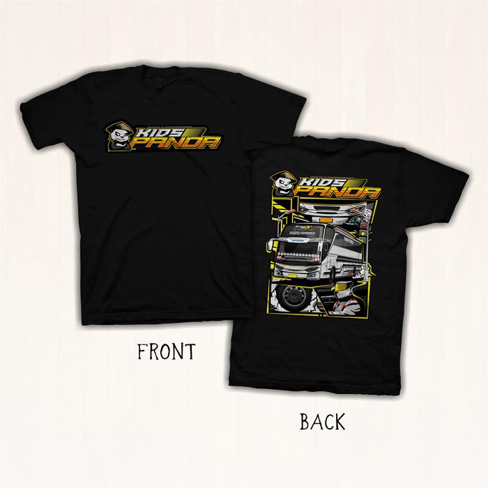 Kaos Anak JetBus Busmania Bus Panda Katun Fashion