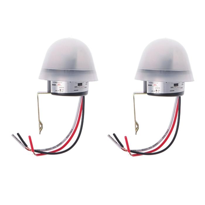 Sakelar lampu jalan fotosel otomatis, sakelar Sensor foto kontrol