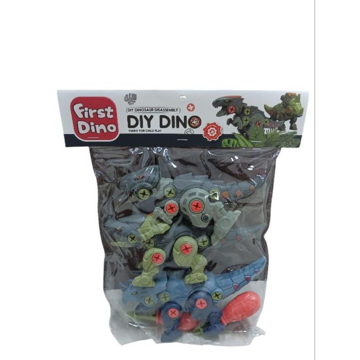 Mainan Anak DIY Assembly Dino Dinosaurus Bongkar Pasang