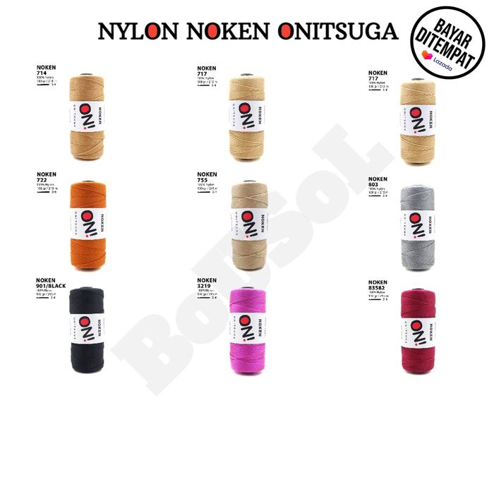 Benang Rajut Nilon - Noken Onitsuga D18