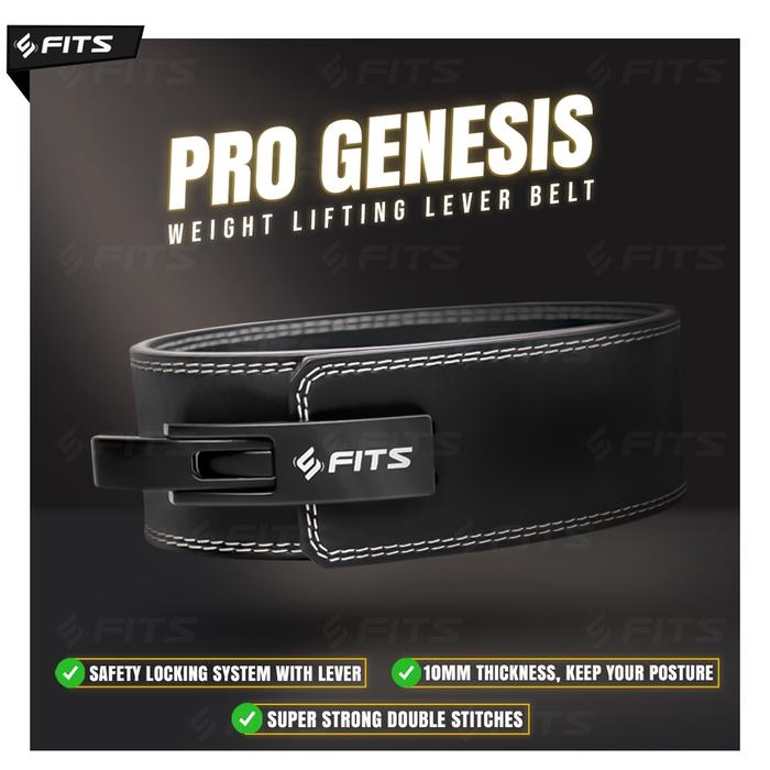 AJS- SFIDN PRO Genesis Lever Weight Lifting Belt | Sabuk Gym Fitness
