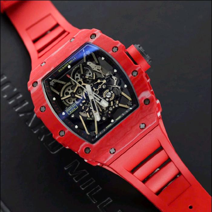 JAM TANGAN RM35-02 CARBON RED SWISS MATIC