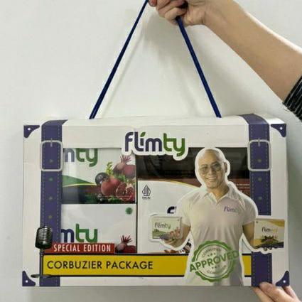 PAKET FLIMTY DC/DEDDY CORBUZIER (1FLIMTY MANGO, 1FLIMTY BLACKCURRANT, 1FLIMEAL COKLAT SUSU + BOTOL K