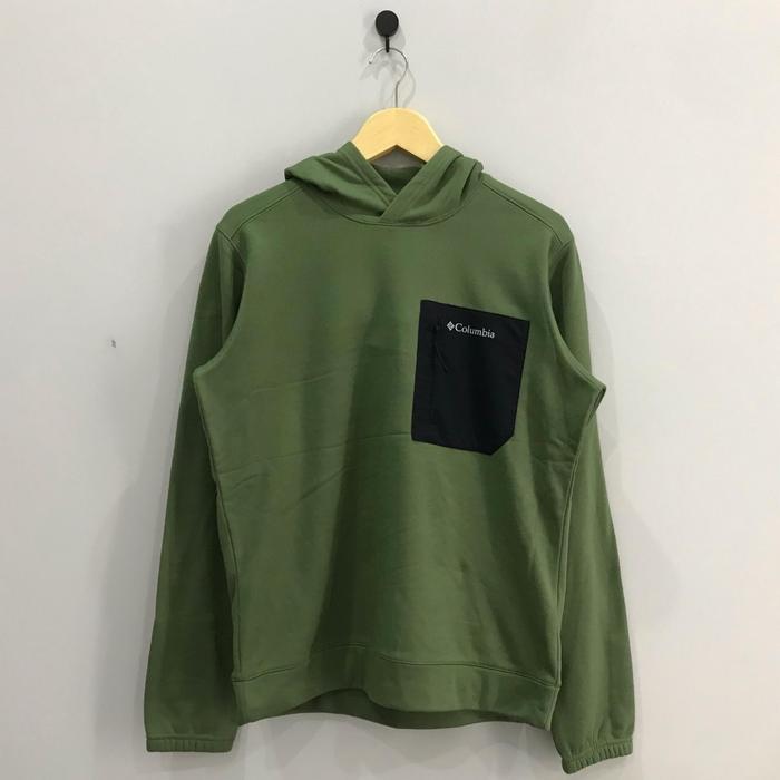 Jaket Outdoor Hoodie Outdoor Columbia Hike Hooded Fleece Original