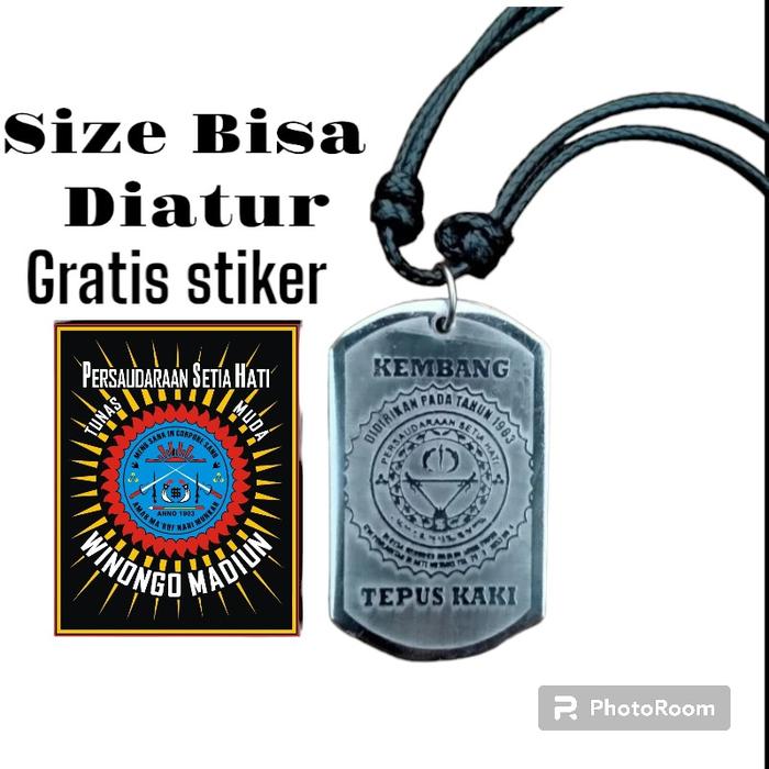 Kalung korea PSHW kembang tepus kaki Bonus Sticker Aksesoris Tali
