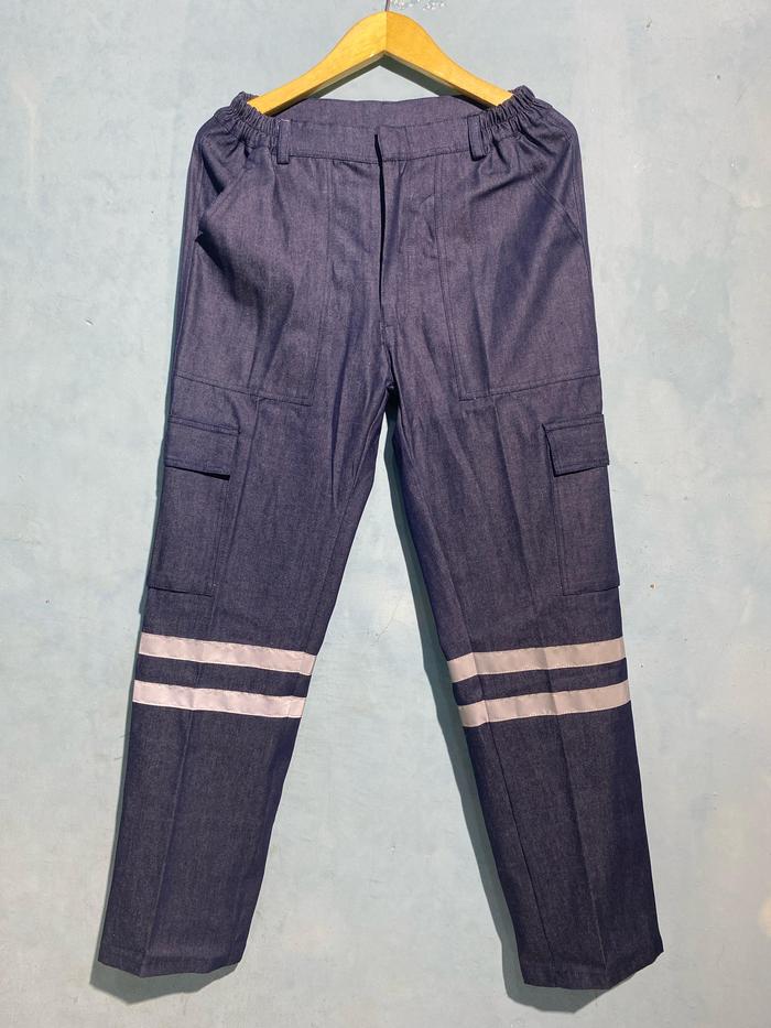 CELANA WEARPACK SAFETY BAHAN DENIM / JEANS