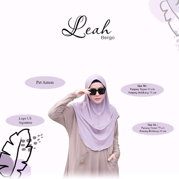 Bergo leah umma syari/bergo sport/bergo antem umma