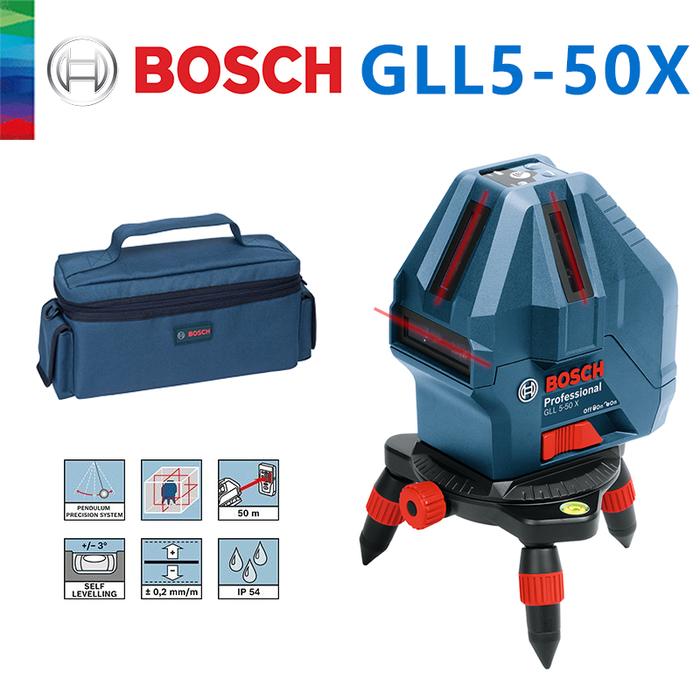 Bosch Laser Level 5 Line Infrared Laser Marker GLL 5 50X