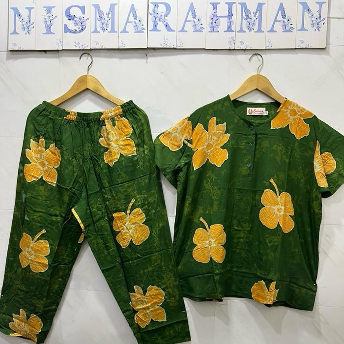 CP BATIK SUNAN ORI  XL - JUMBO T. PENDEK Celana Panjang LD 120cm