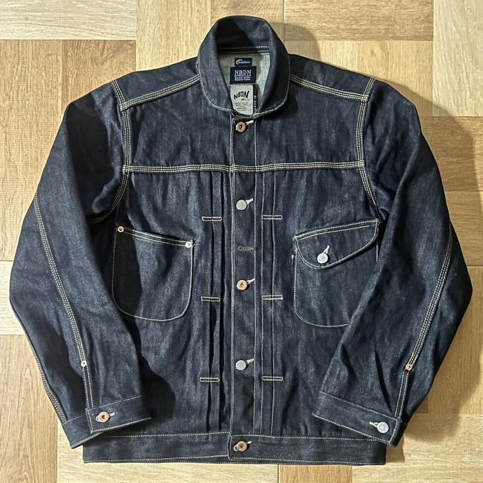 NBDN Type II / 2 Selvedge Springfield 7 15,8oz Depp Rich Indigo Trucker Size M