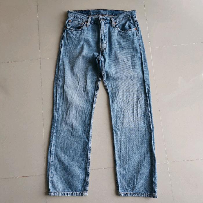 Preloved Celana Panjang Pria Jeans LEVIS 555 Ukuran 29