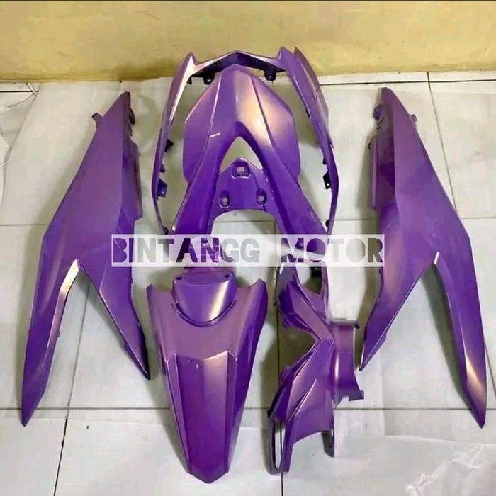 fullset body halus motor honda beat deluxe warna purple lembayung gold 2020-2023 Motorcycle