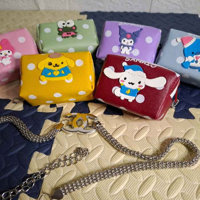 Dompet koin mini Wanita Lucu karakter unik/pouch make up mini