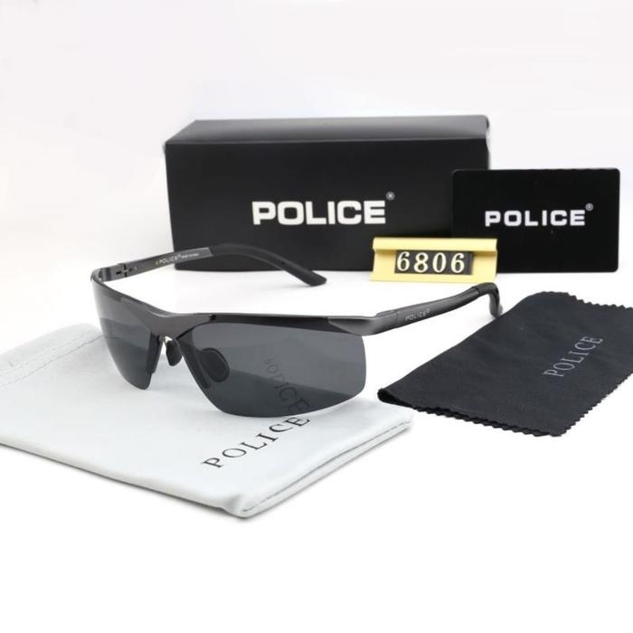 PRODUCT TERLARIS !!! Kacamata Hitam Pria Keren Desain Gaya Retro Musim Panas 2022 police Kacamata Me