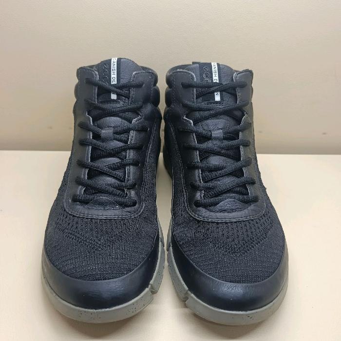 Ecco Intrinsic 1 High Chukka Black Lace Size 41 Insole 26 cm