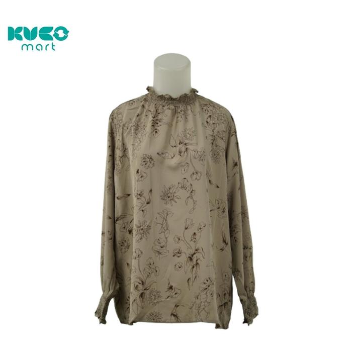 Blouse Wanita The Executive Motif Bunga