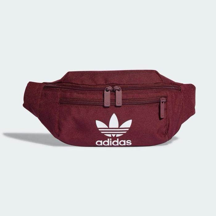 Adidas Adicolor Classic Waist Bag Burgundy Original