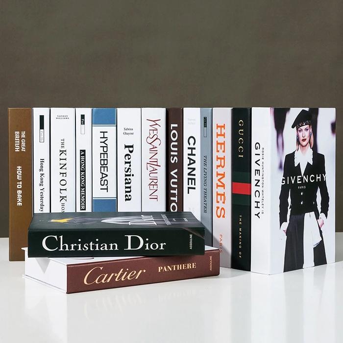 Dummy Book Properti Foto Buku Pajangan Meja Rumah Unik Produk Dekorasi Kamar Aesthetic Palsu