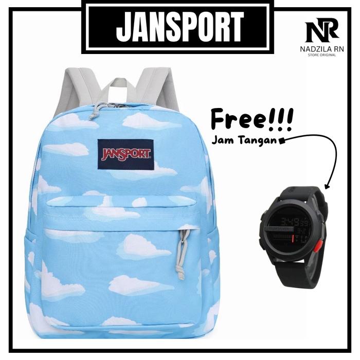 NEW [ TERLARIS ] TAS JANSPORT SUPERBREAK ORIGINAL | TAS RANSEL DISTRO SEKOLAH PRIA & WANITA WATERPRO