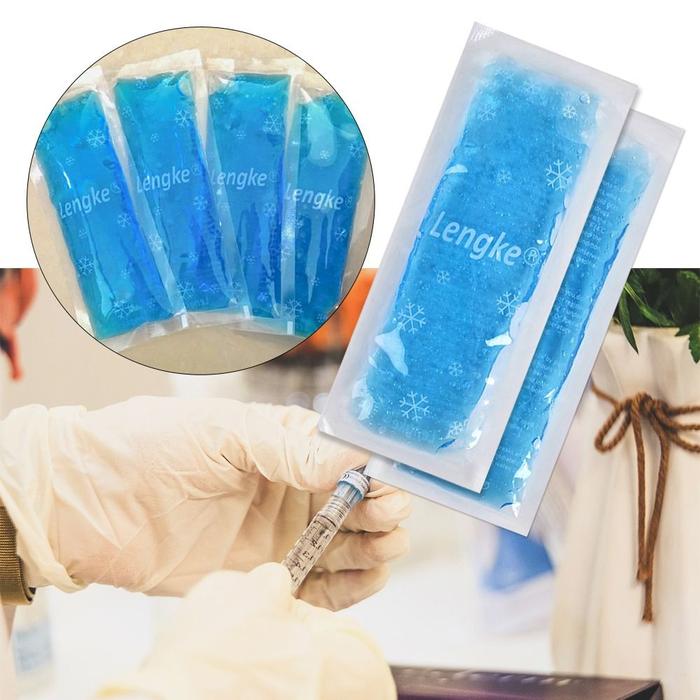 1Pcs New Pill Protector Insulin Cooling Bag Travel Case Medicla Cooler Cold Gel 50g Reusable Ice Pac