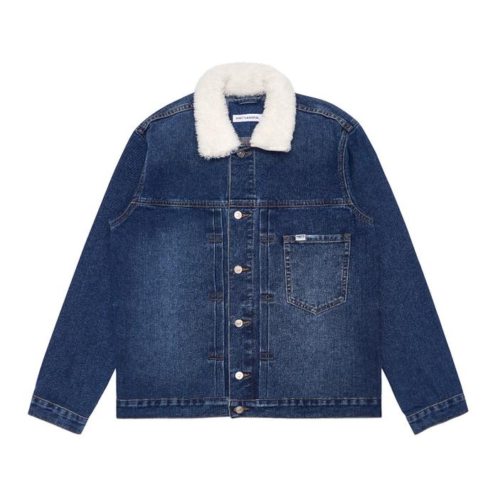Port Replay - Port'S Journal Lincoln Denim Sherpa Jacket Medium