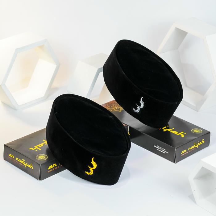 Promo !!! Songkok Logo Kujang Emas, Kujang Perak AN-NADIFAH