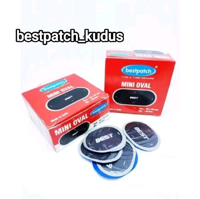 bestpatch MINI OVAL tiptop tambal ban sistim dingin