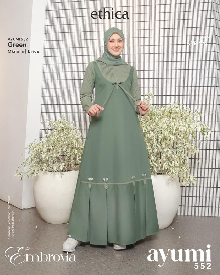 Ethica | Ayumi 552 gamis daily Terbaru