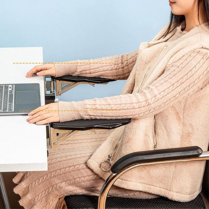 Arm Rest For Desk Ergonomic No Drilling Arm Rest Support Extender For