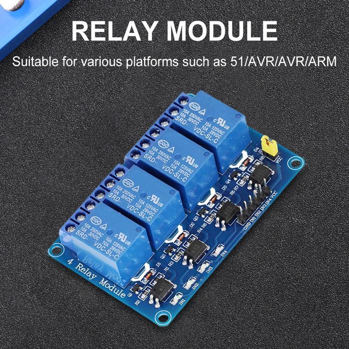 Relay Module Shield with Optocoupler 5V 12V 24V Relay Output