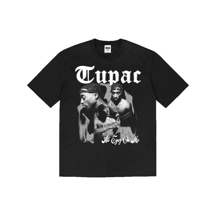 Wush Club 24s T SHIRT Baju kaos Distro Pria Wanita Bootleg Band TUPAC V2