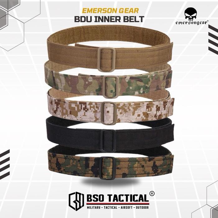 Ikat Pinggang Emerson Gear Tactical BDU Belt Inner Waist Belt Outdoor Tactical Multifungsi