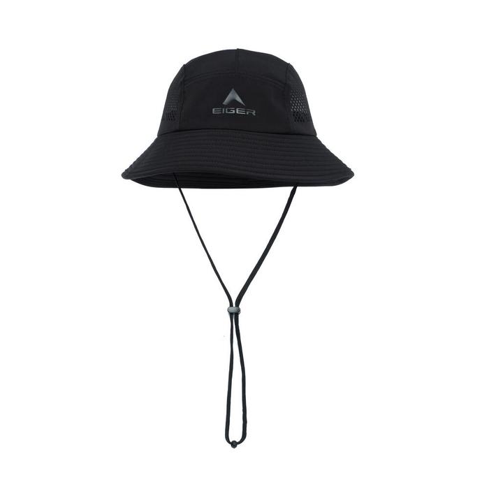 Topi Rimba Pria Eiger Original Bahan Polyester Warna Hitam X-Norfolk Hat