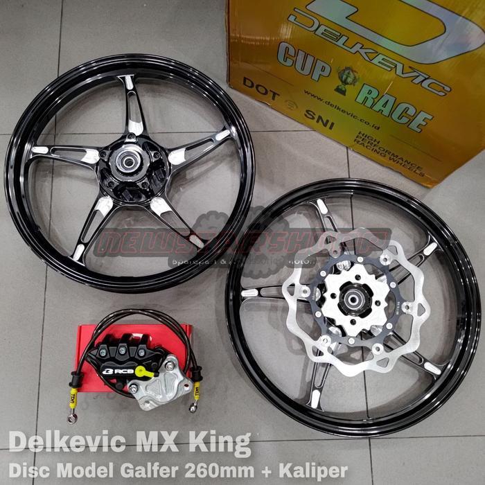 Paketan Velg Velek Pelek Delkevic DND K Speed Kspeed Bintang Laut MX King LC 150 160 185 Ring 17 + P